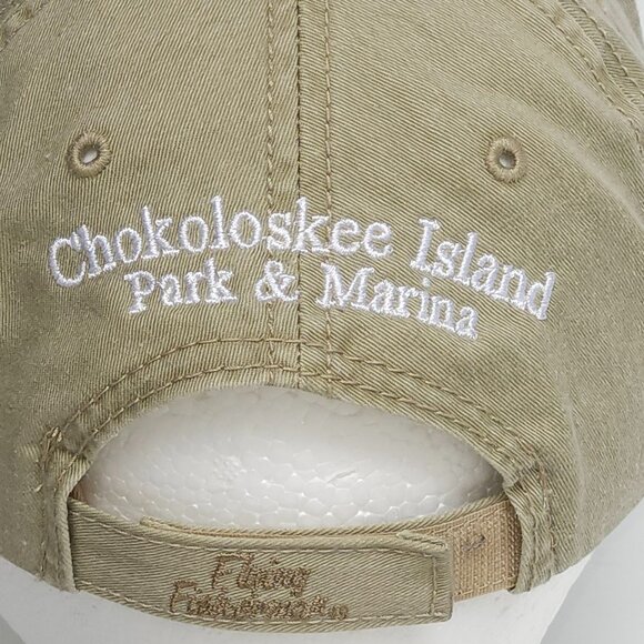 FLYING FISHERMAN Hat Chokoloskee Island Park and Marina Florida BNWT RED FISH - Picture 5 of 8